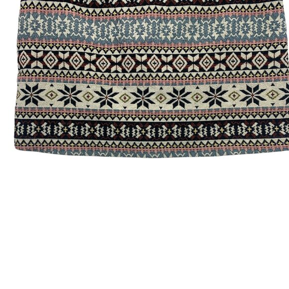 boho Button-Down Mini Skirt multicolor size large Twik - Picture 12 of 14